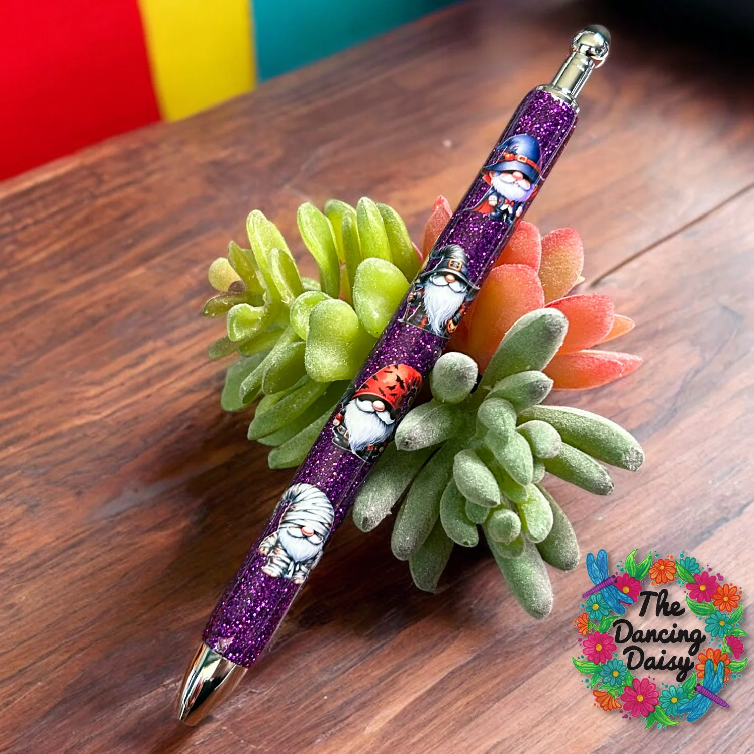 Halloween Gnome Pen Wrap UV DTF - Image 2