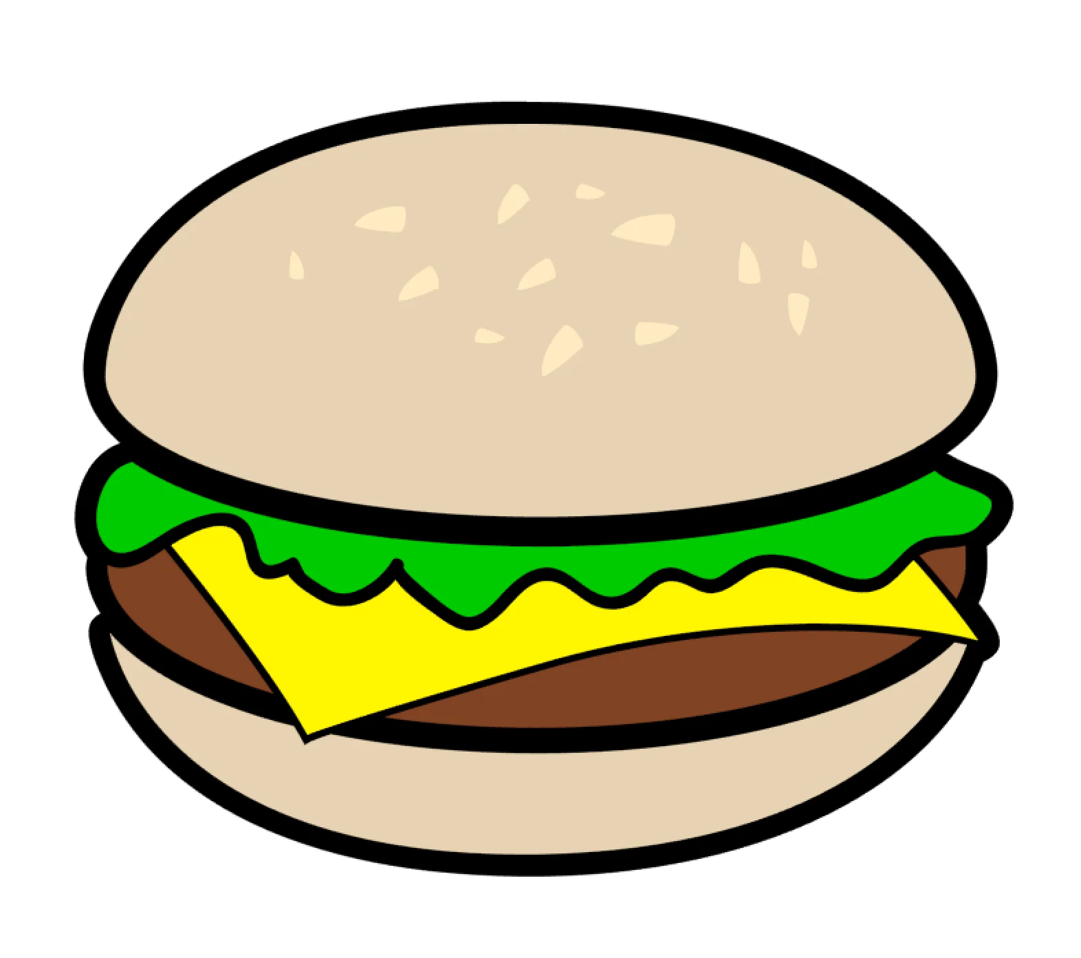 Hamburger Acrylic Blank - Image 2