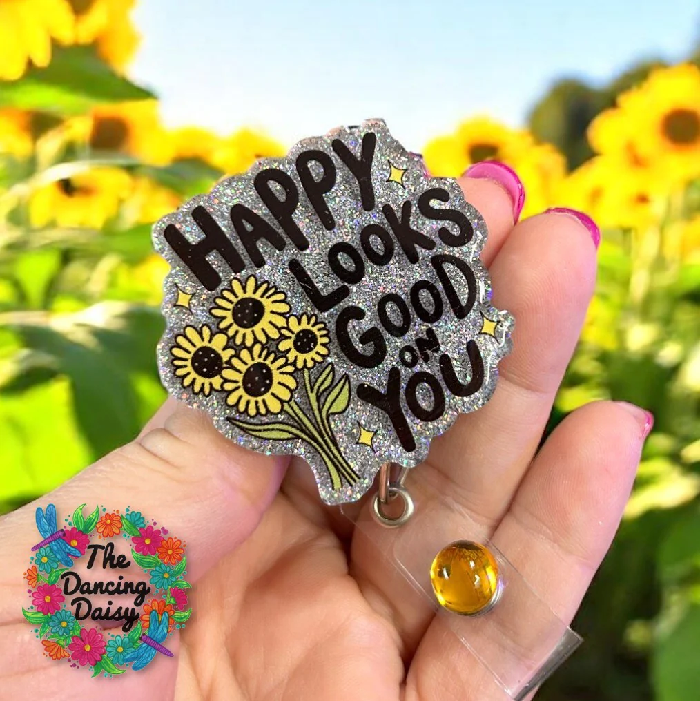 Happy Looks Good On You Decal & Acrylic Blank COMBO - Image 2