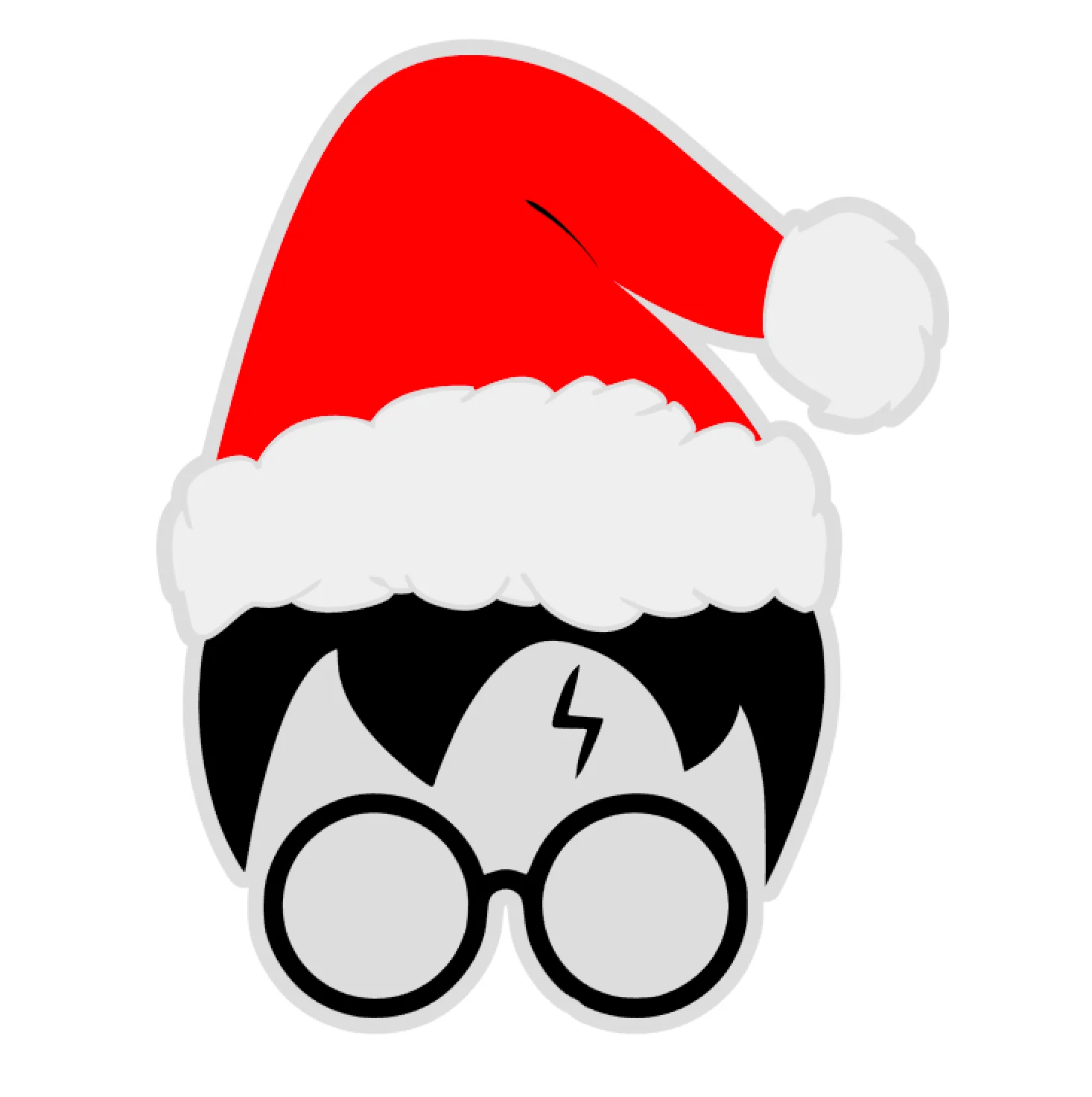 Harry Santa Hat Acrylic Blank - Image 2