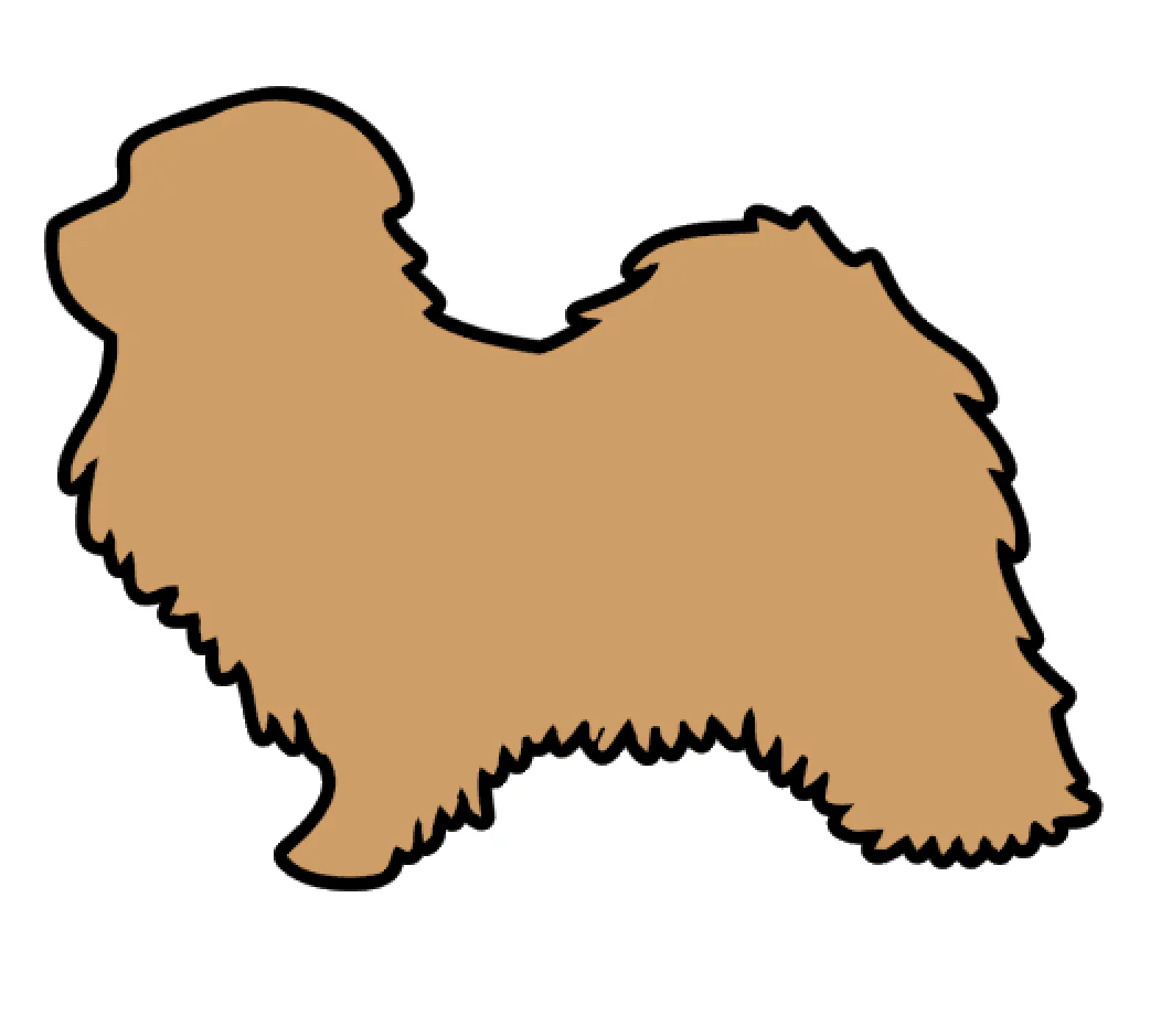 Havanese Dog Acrylic Blank - Image 2