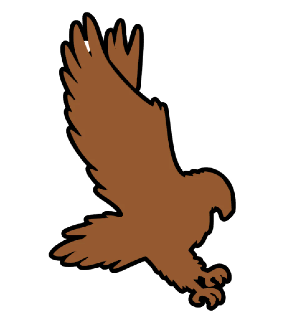 Hawk Acrylic Blank - Image 2