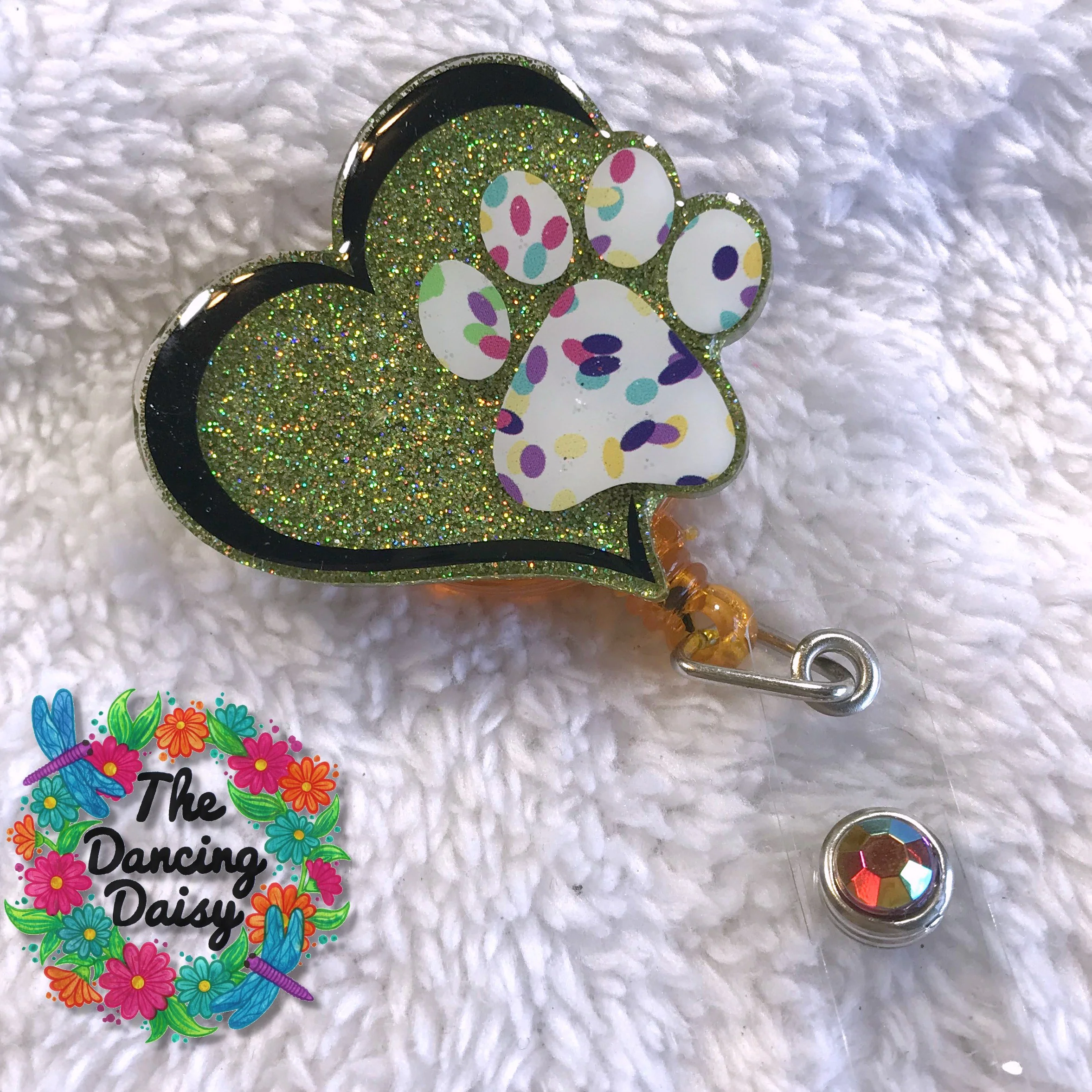 Heart Dog Paw Acrylic Blank - Image 5
