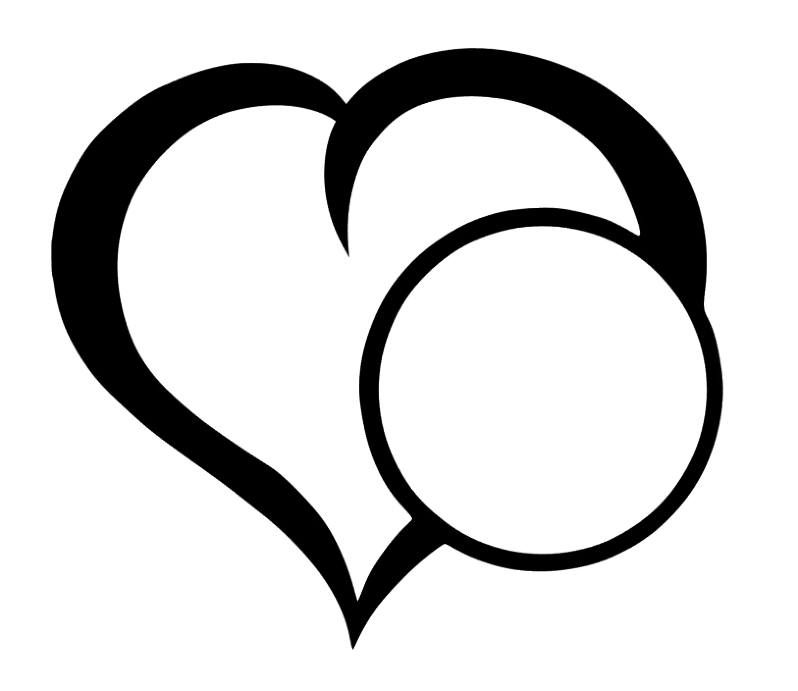 Heart Round Ball Acrylic Blank - Image 2