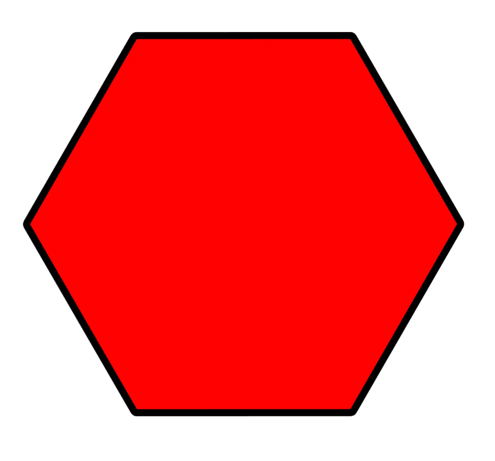 Hexagon Acrylic Blank - Image 2