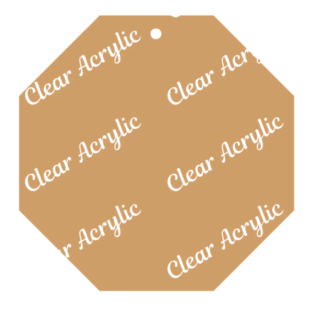 Octagon Acrylic Blank