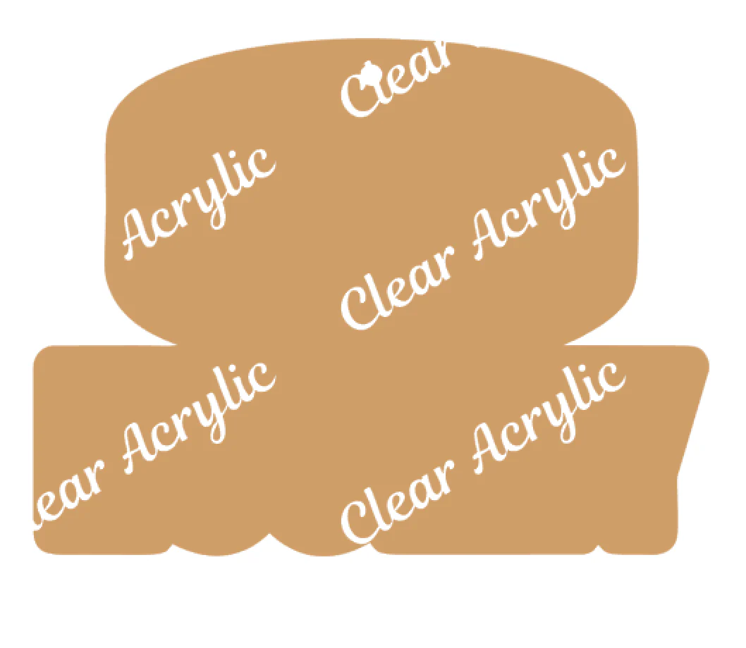 Hockey Word Acrylic Blank