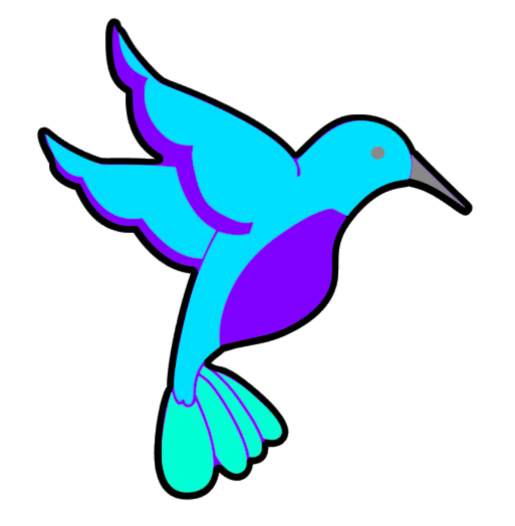 Hummingbird #2 Acrylic Blank - Image 2
