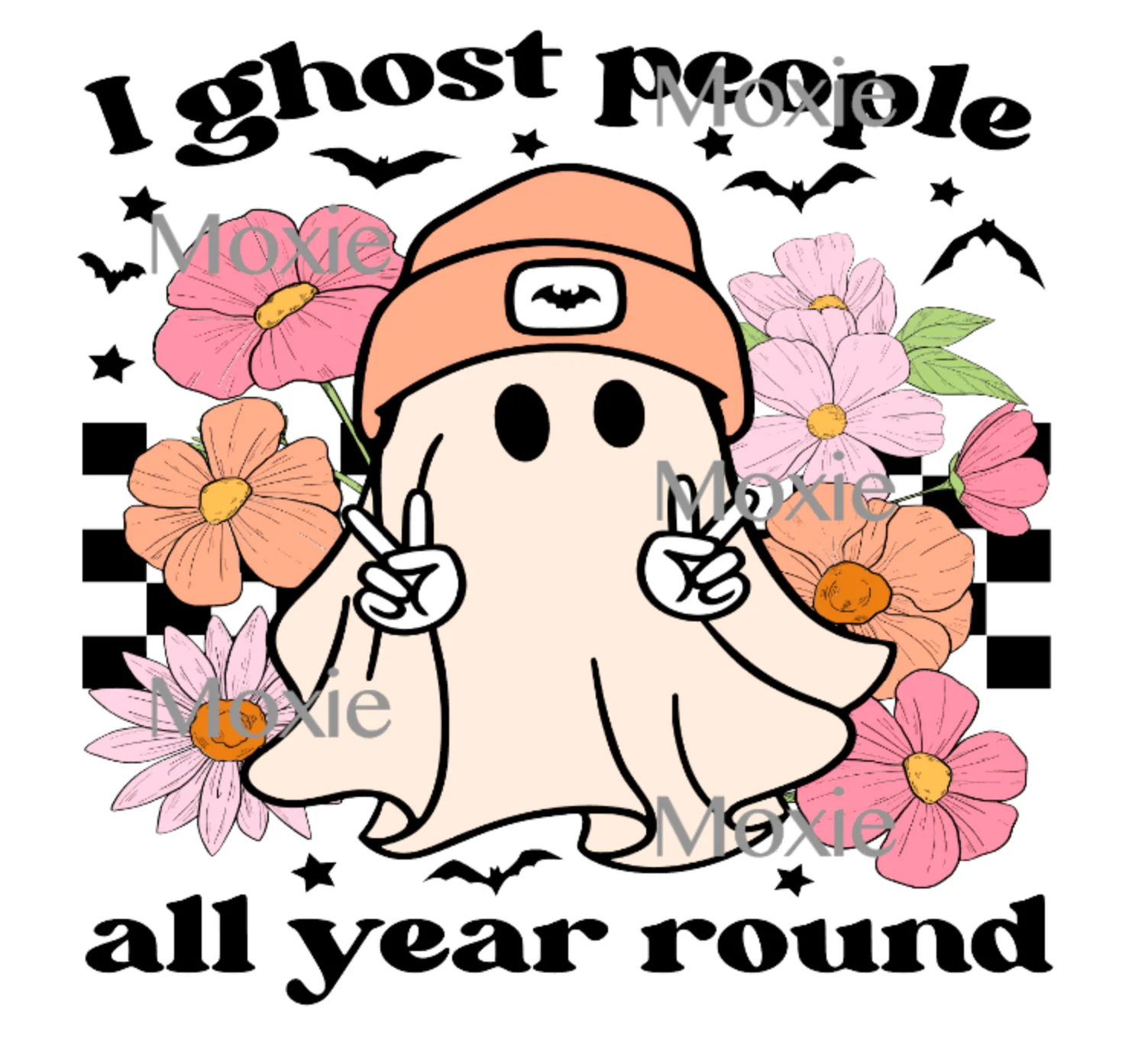 I Ghost People All Year UV DTF