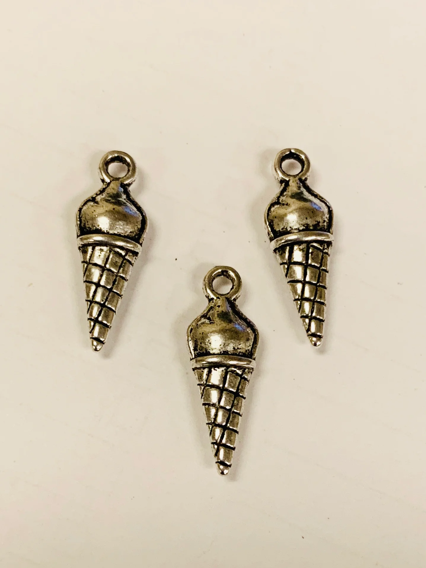 Ice Cream Cone Charms