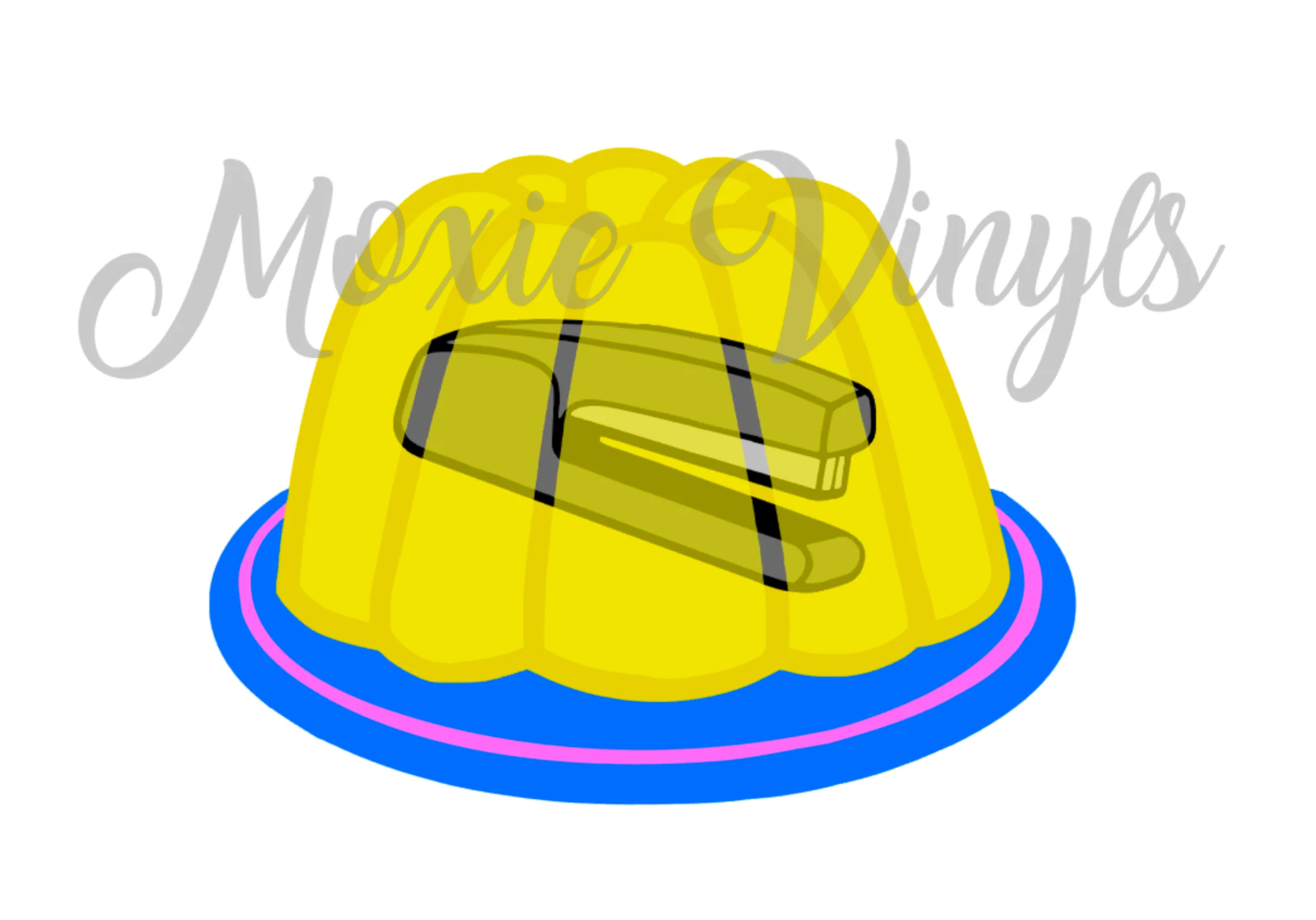 Jello Stapler DECAL