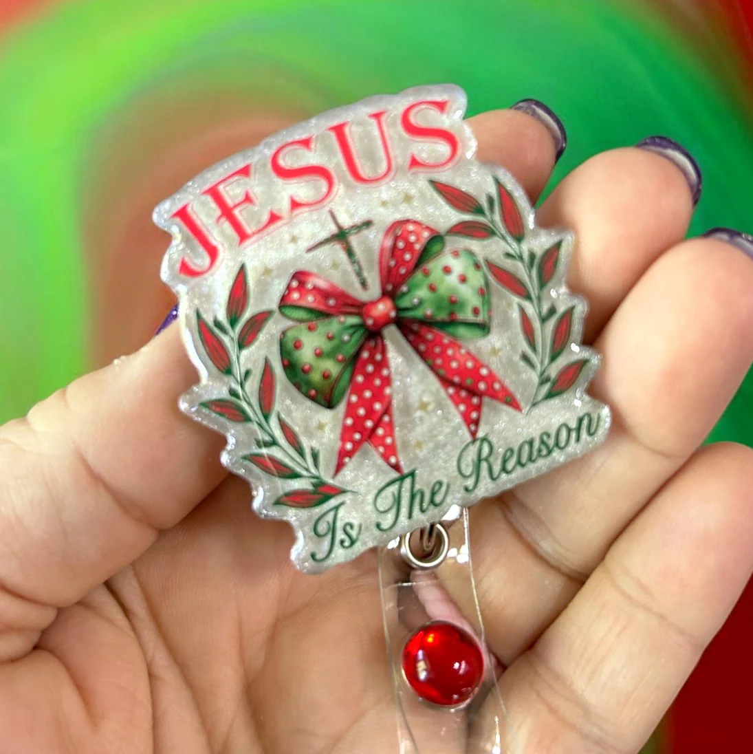 Jesus Is The Reason Decal & Acrylic Blank COMBO - Image 2