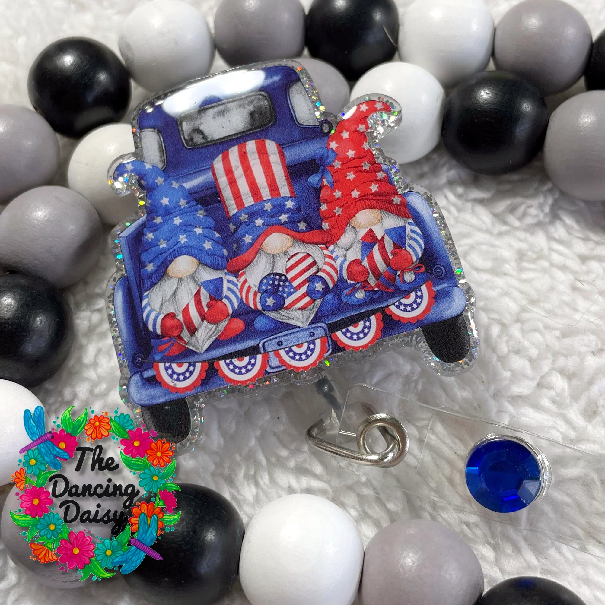 July 4th Truck Decal & Acrylic Blank COMBO - Image 2