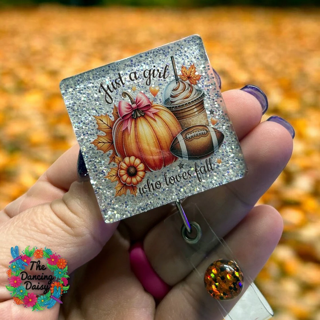 Just a Girl Who Loves Fall UV DTF - Image 2