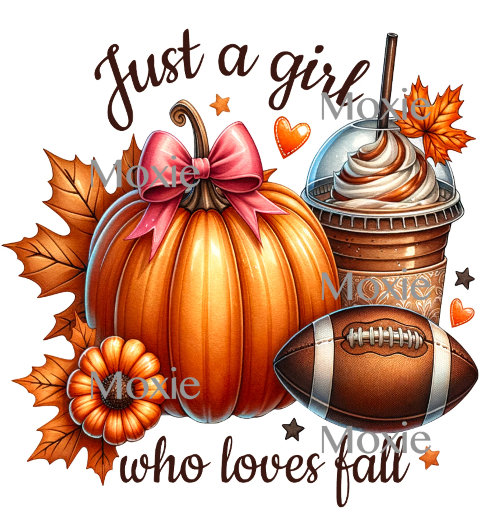 Just a Girl Who Loves Fall UV DTF - Image 3