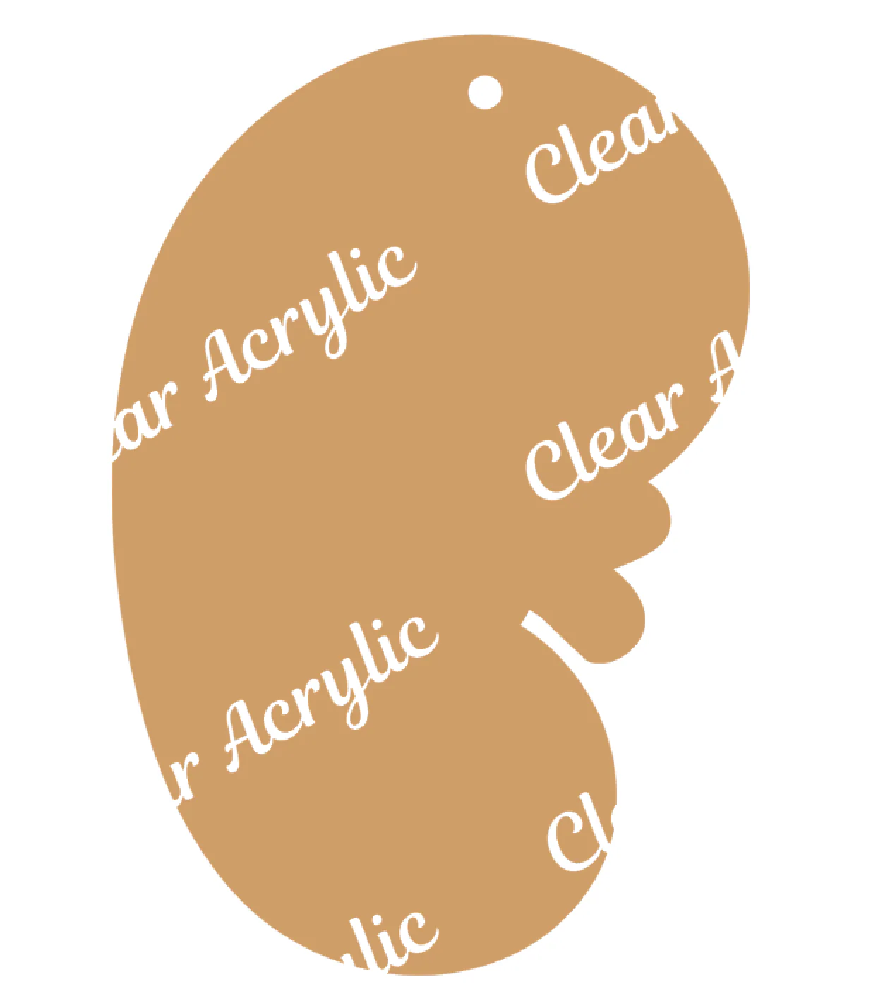 Kidney Acrylic Blank