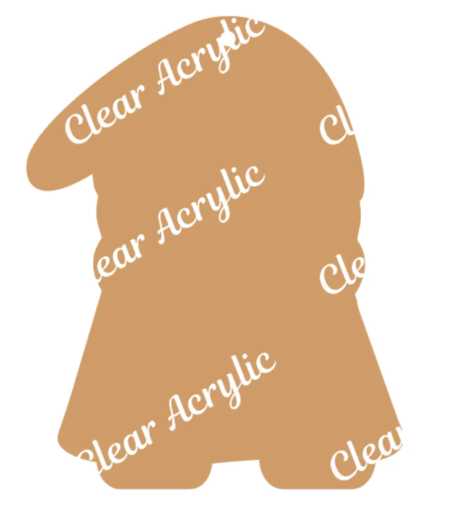 Lab Tech Gnome Acrylic Blank