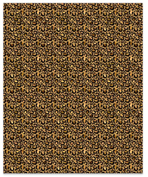 Leopard Skin Gold Small Spots 3 Faux Leather - Image 2
