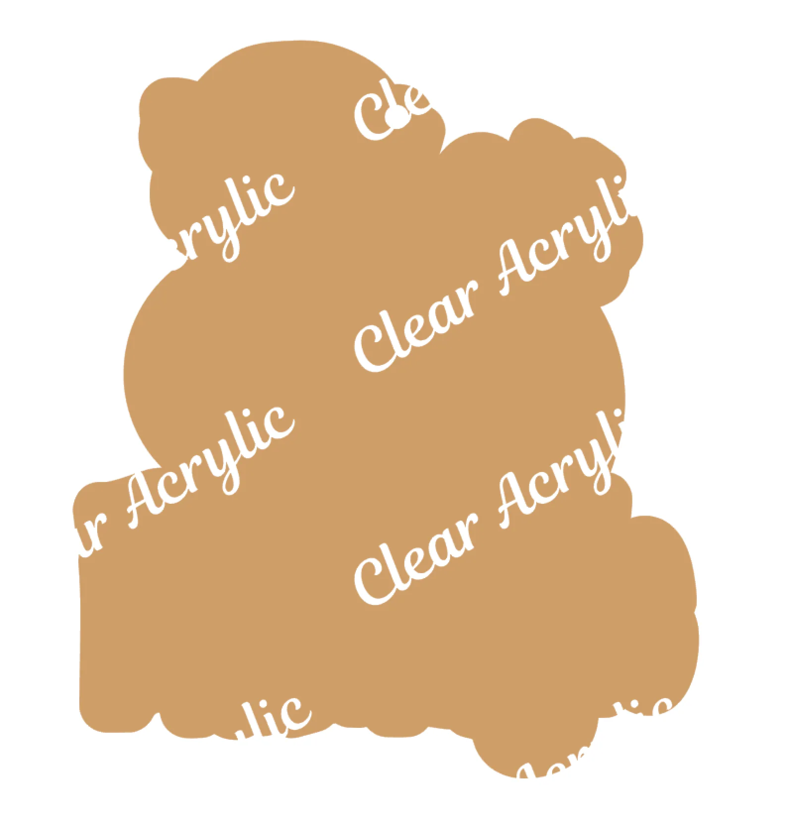 Let's Flamingle Acrylic Blank