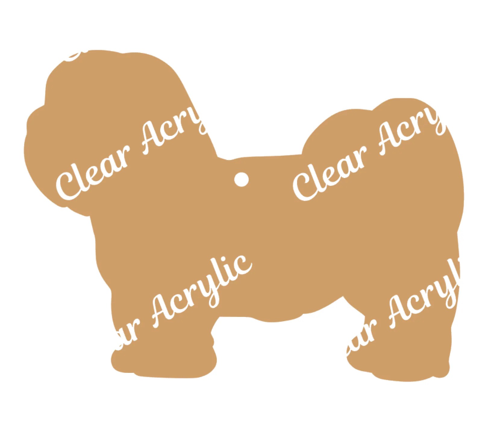 Lhasa Apso Acrylic Blank