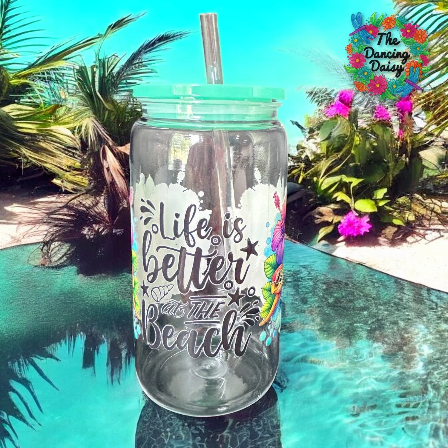 Life Better At Beach Glass Wrap - Image 2