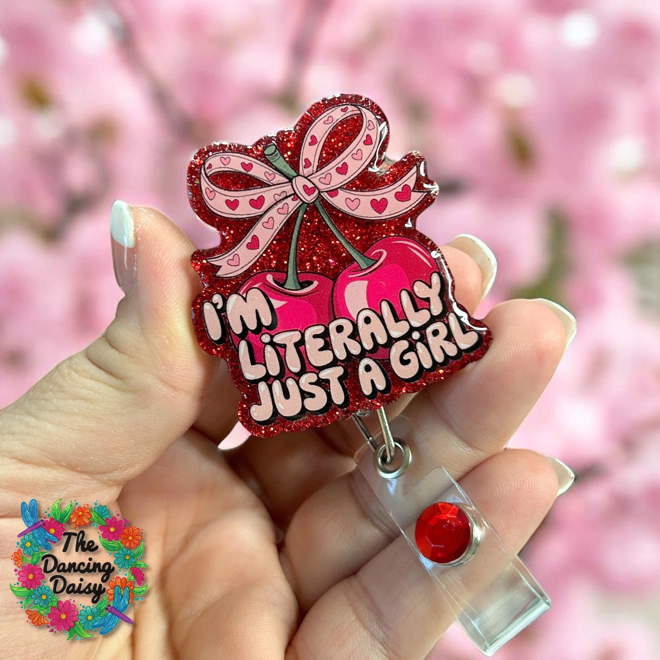 Literally Just A Girl Decal & Acrylic Blank COMBO - Image 2