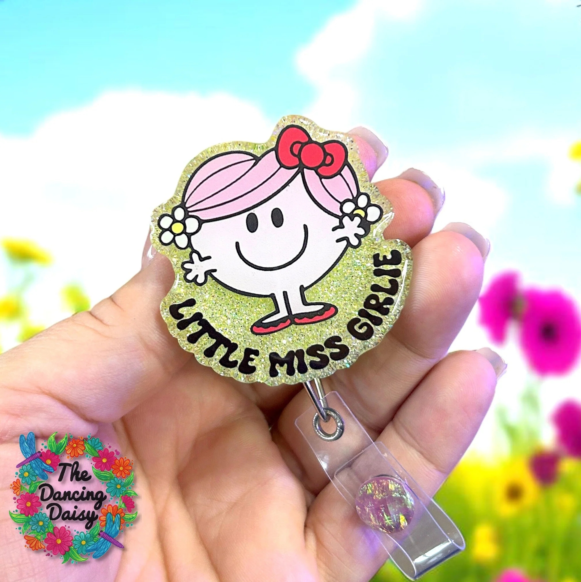Little Miss Girlie Decal & Acrylic Blank COMBO - Image 2