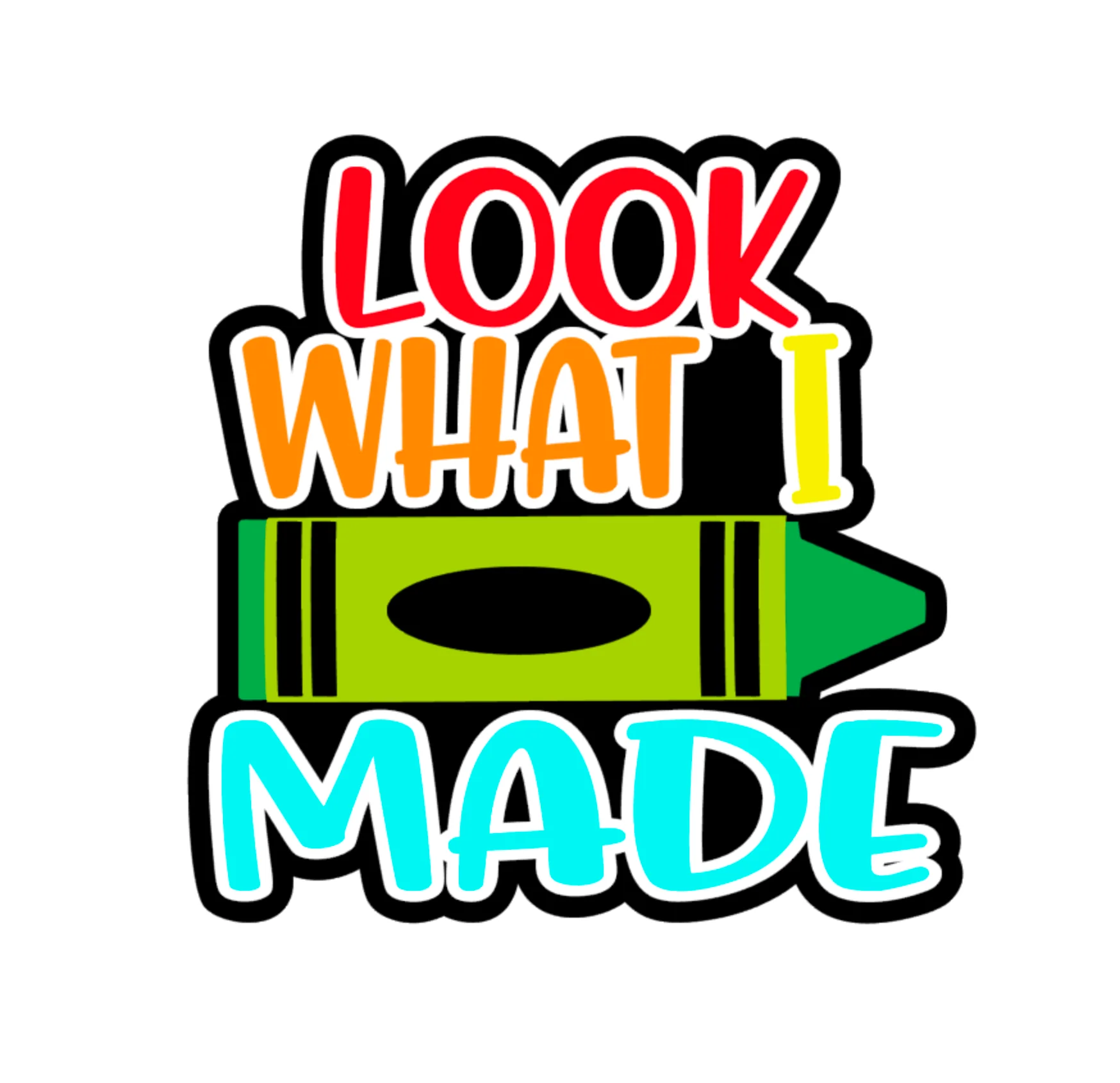 Look What I Made Acrylic Blank