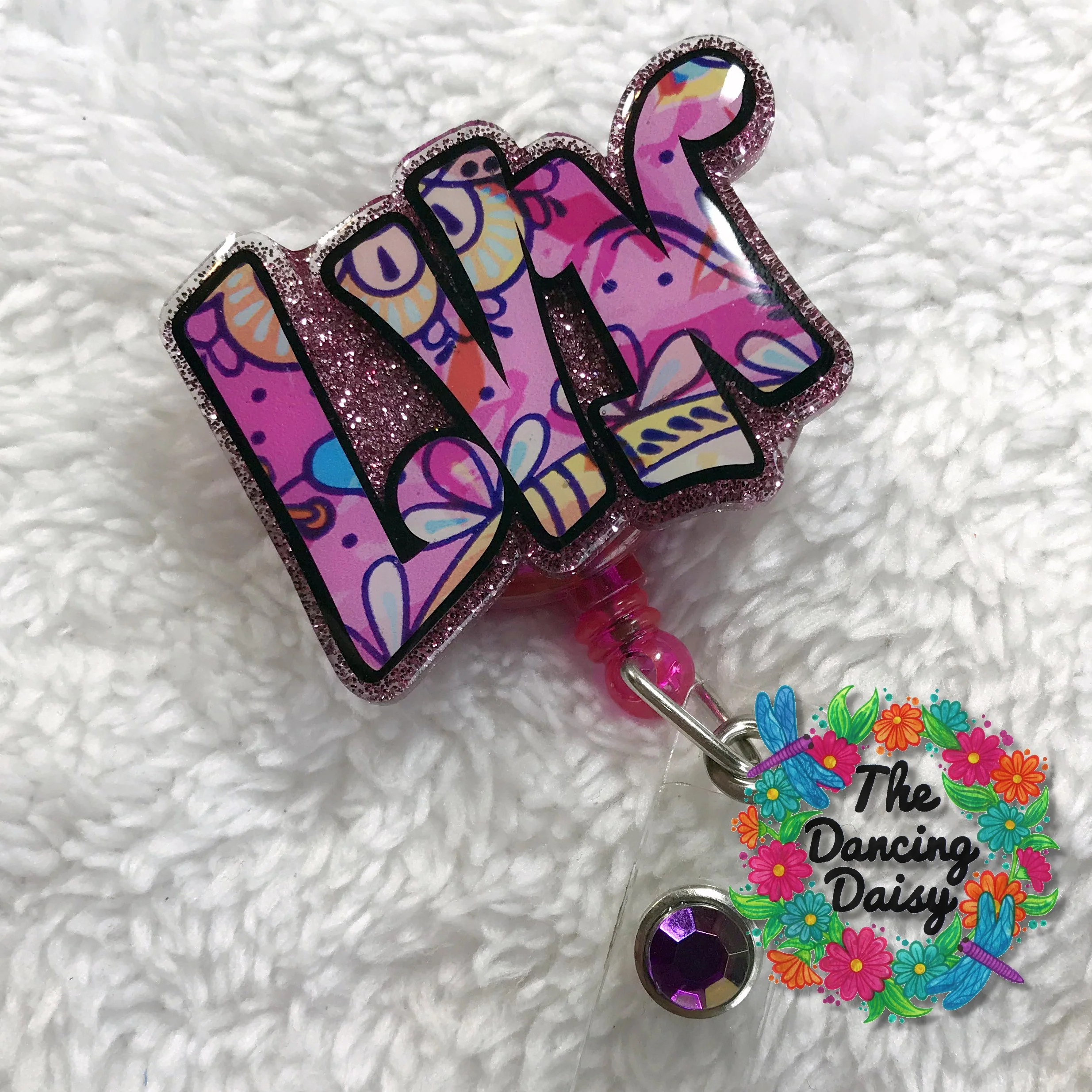 LVN #2 Badge Reel Blank - Image 2