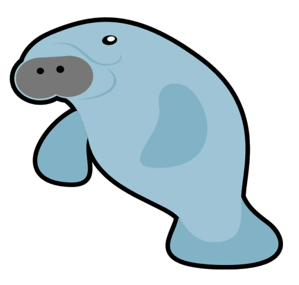 Manatee Acrylic Blank - Image 2