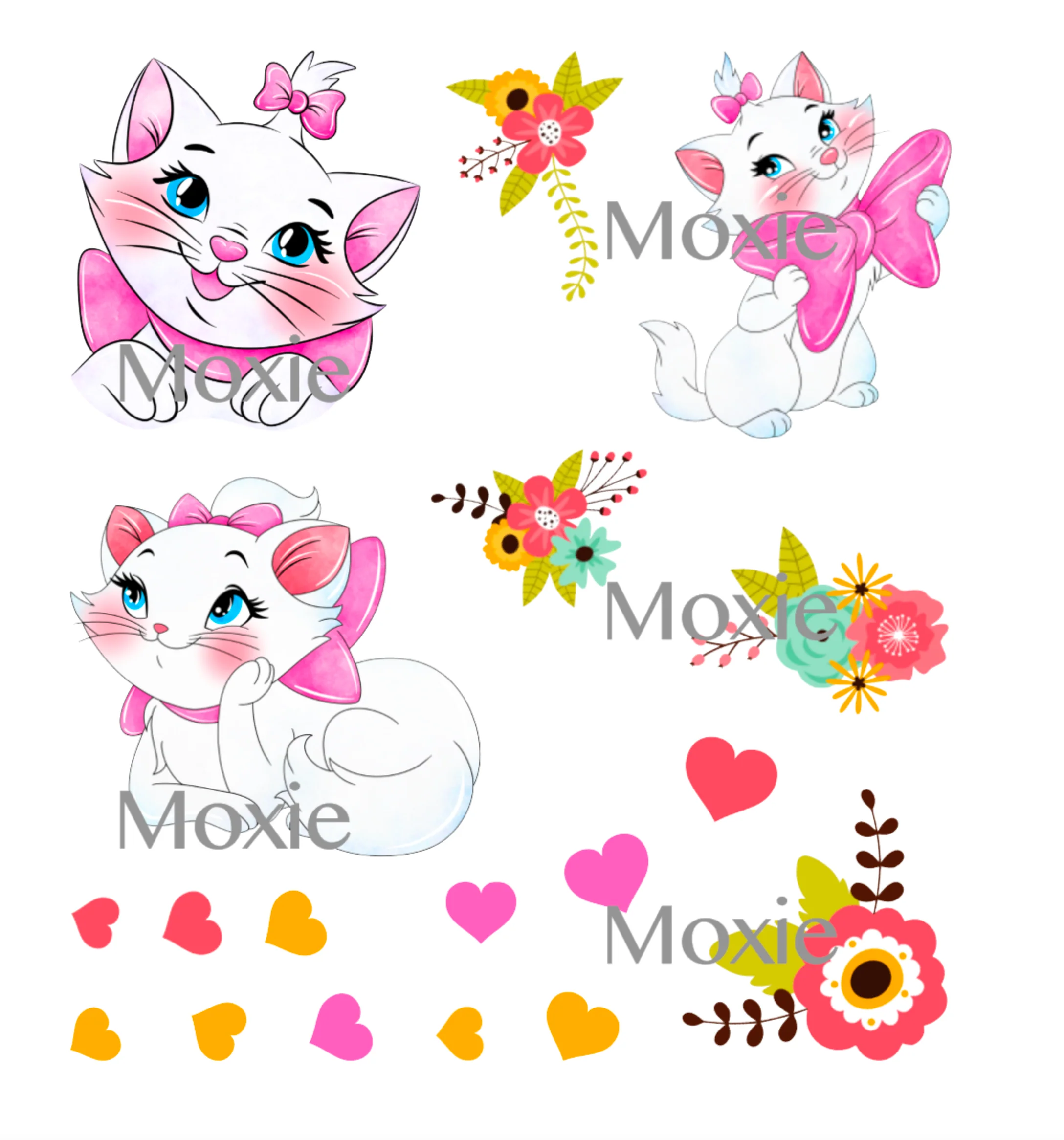 Marie Elements Sheet UV DTF