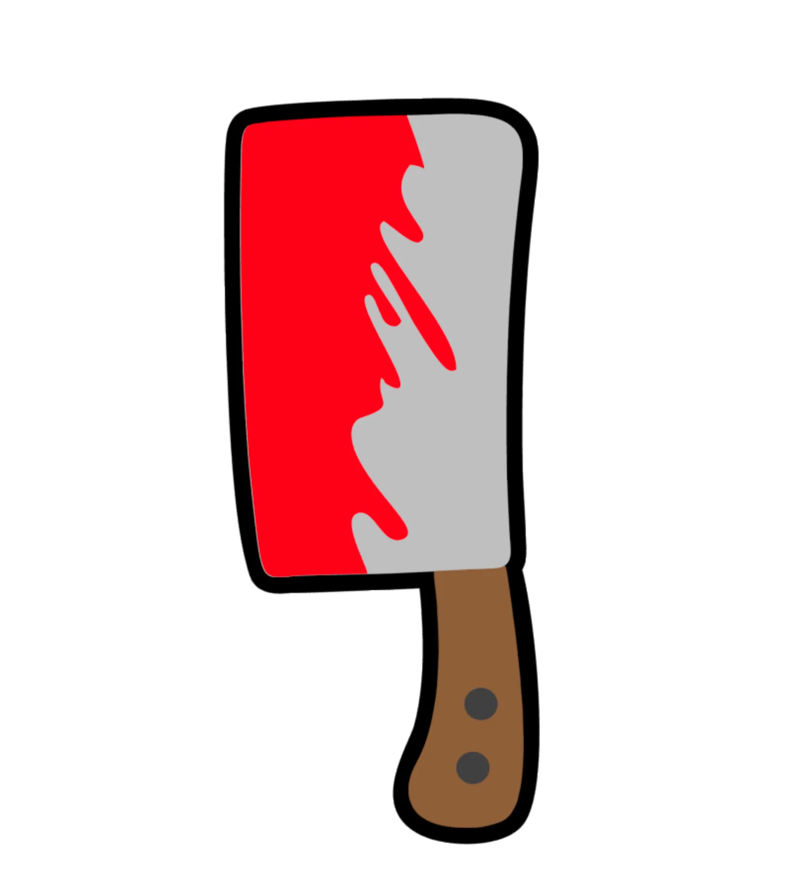 Meat Cleaver Acrylic Blank - Image 2