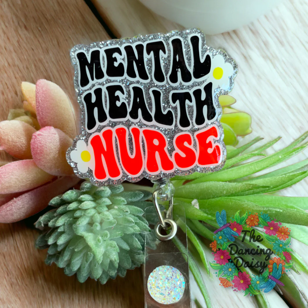 Mental Health Nurse Badge Reel Blank - Image 2