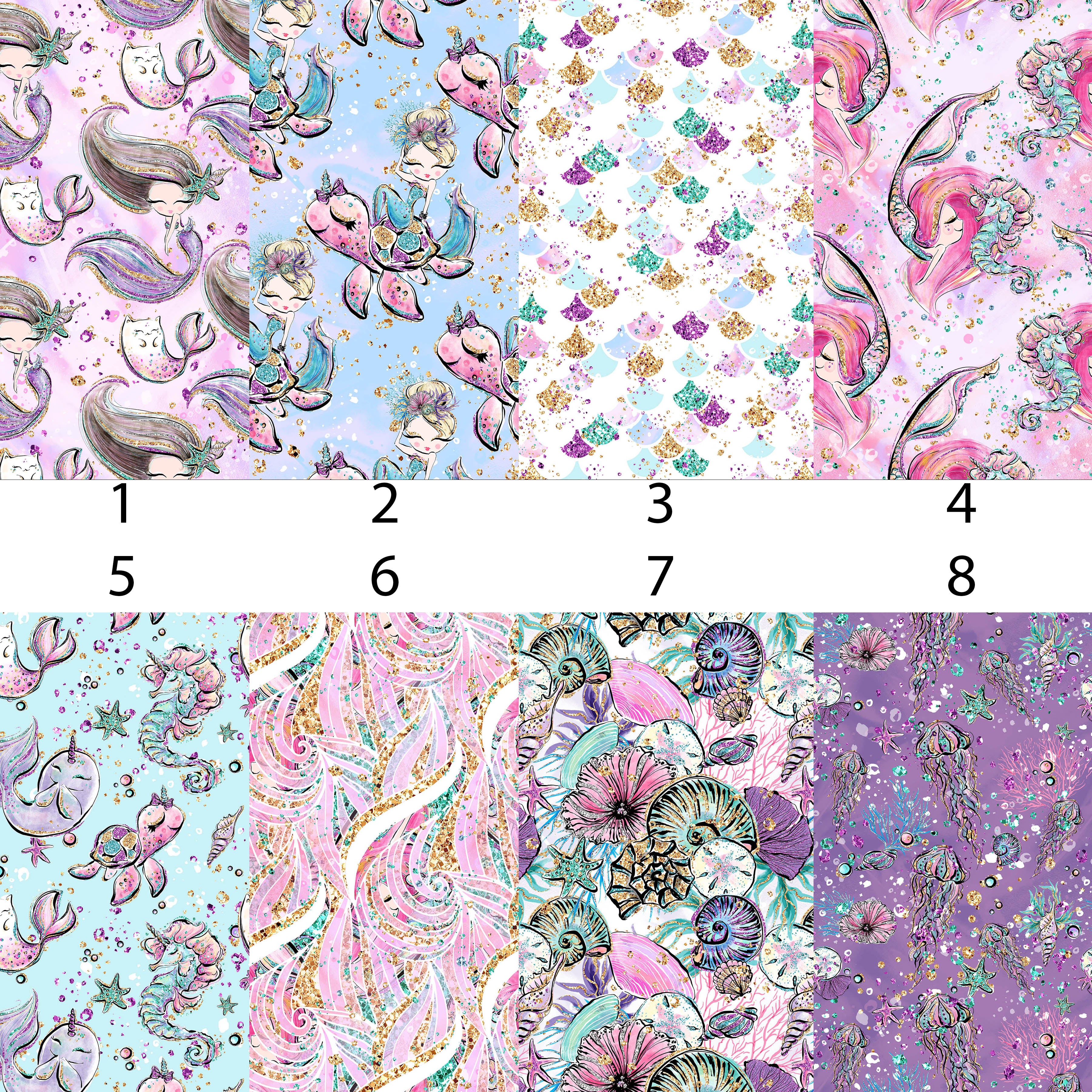 Mermaid Prints Vinyl
