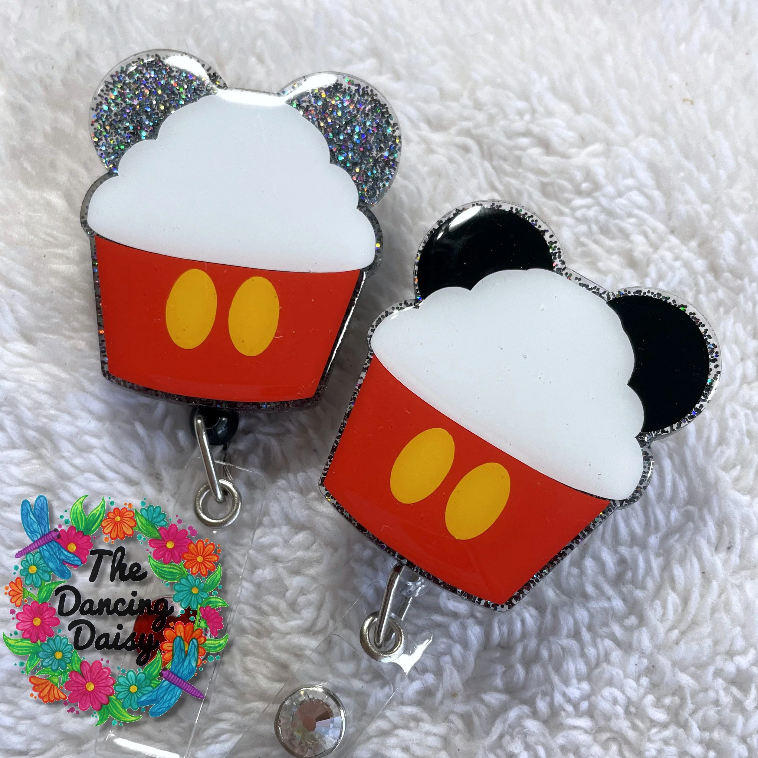 Mickey Cupcake Acrylic Blank - Image 2