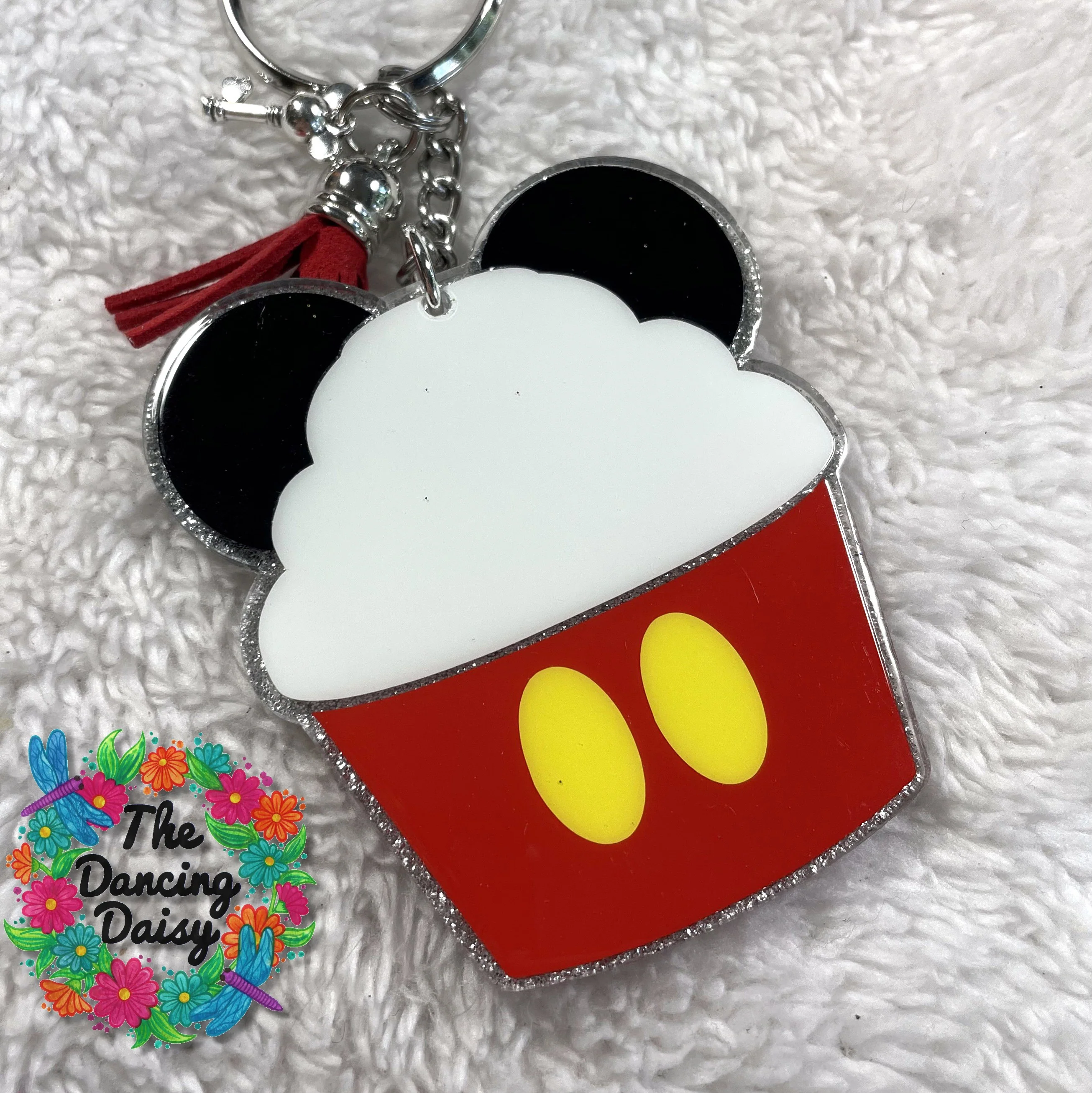 Mickey Cupcake Acrylic Blank - Image 3