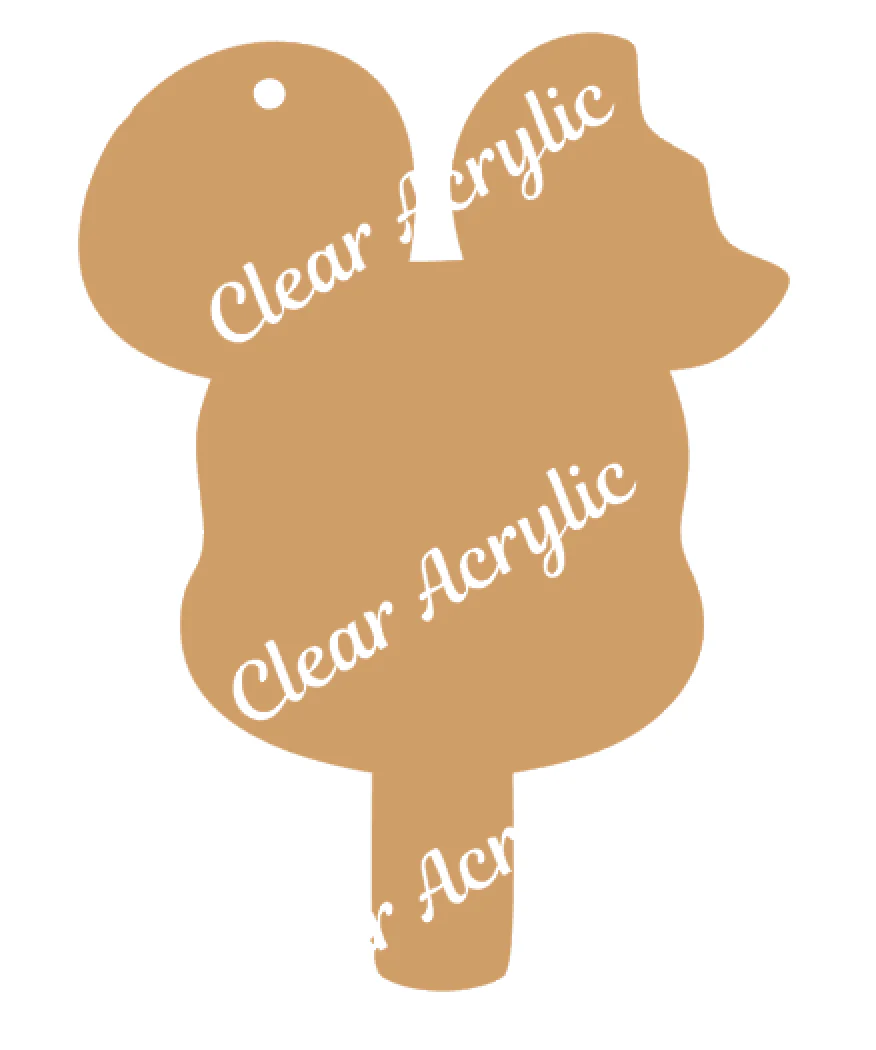 Mickey Popsicle Acrylic Blank