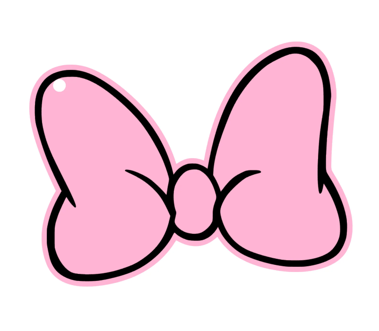 Cartoon Bow Acrylic Blank - Image 2
