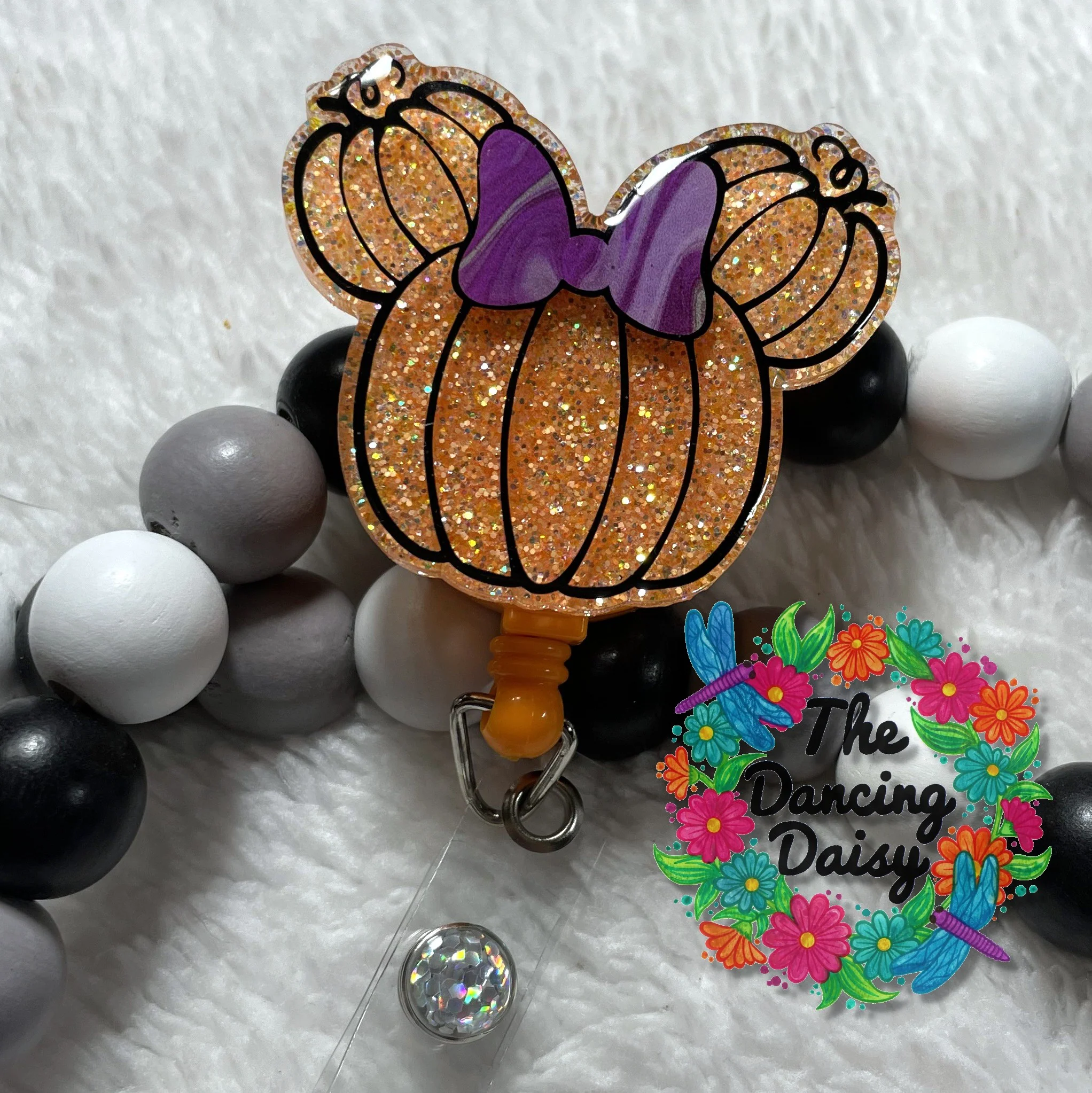 Minnie Pumpkin Acrylic Blank - Image 2