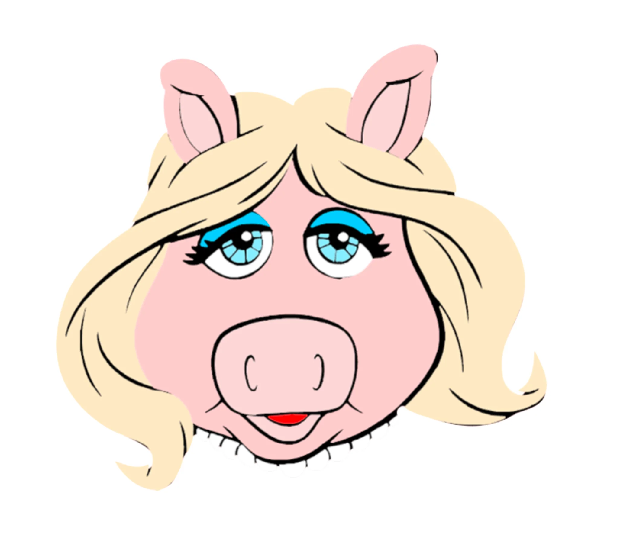 Miss Piggy DECAL Only