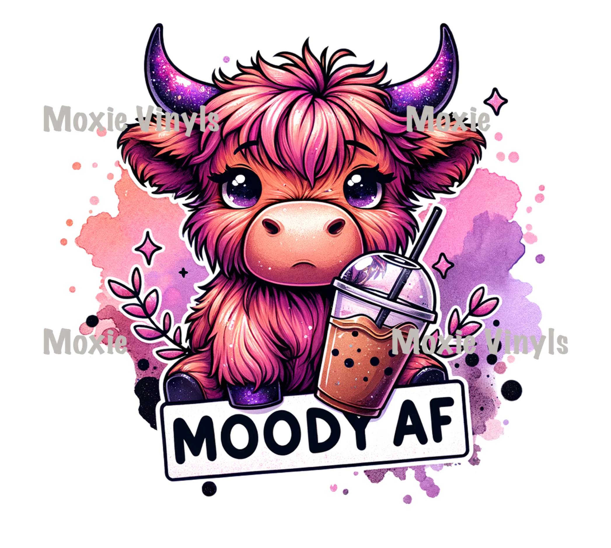 Moody AF UV DTF