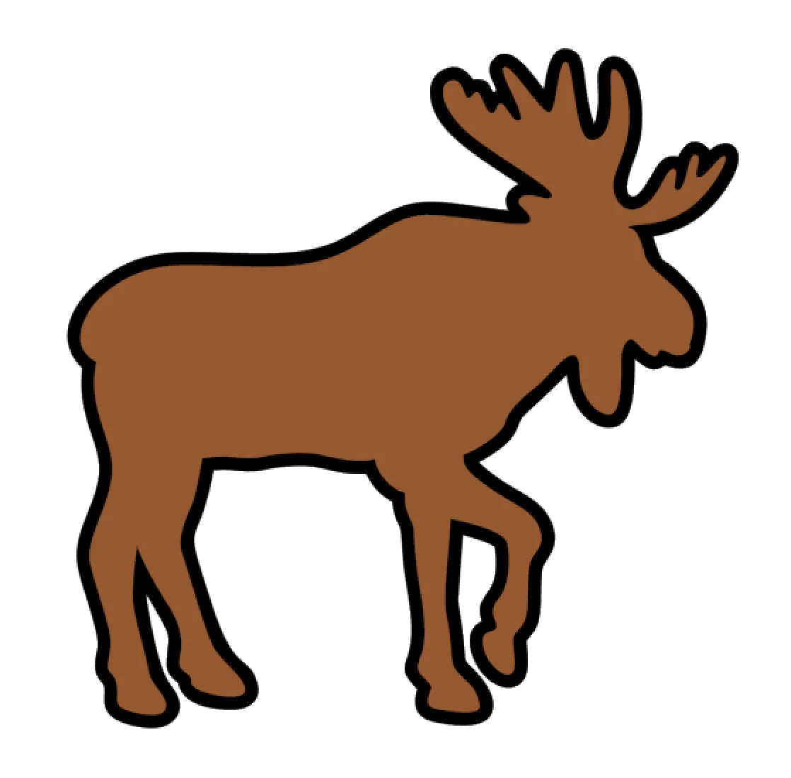 Moose Acrylic Blank - Image 2