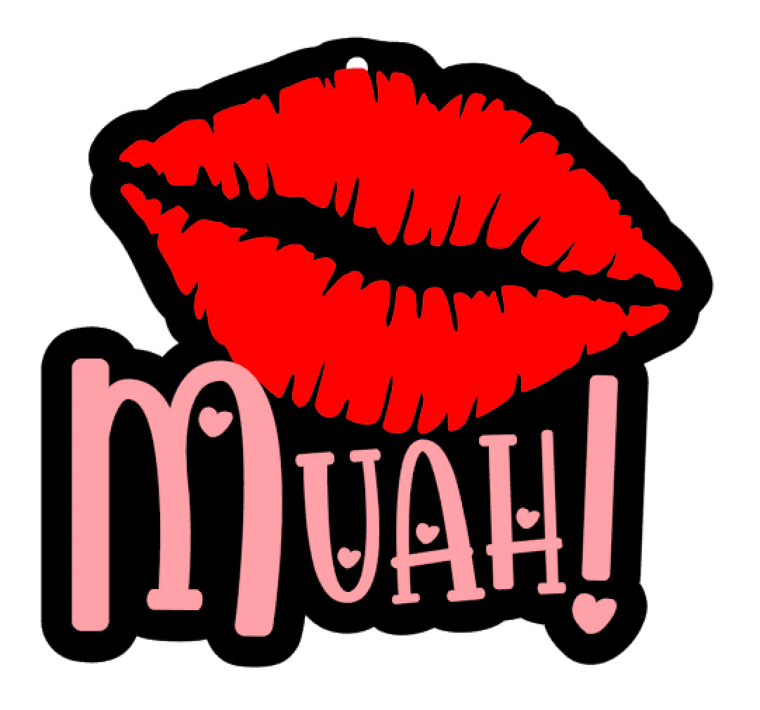 Muah Kiss Acrylic Blank - Image 2
