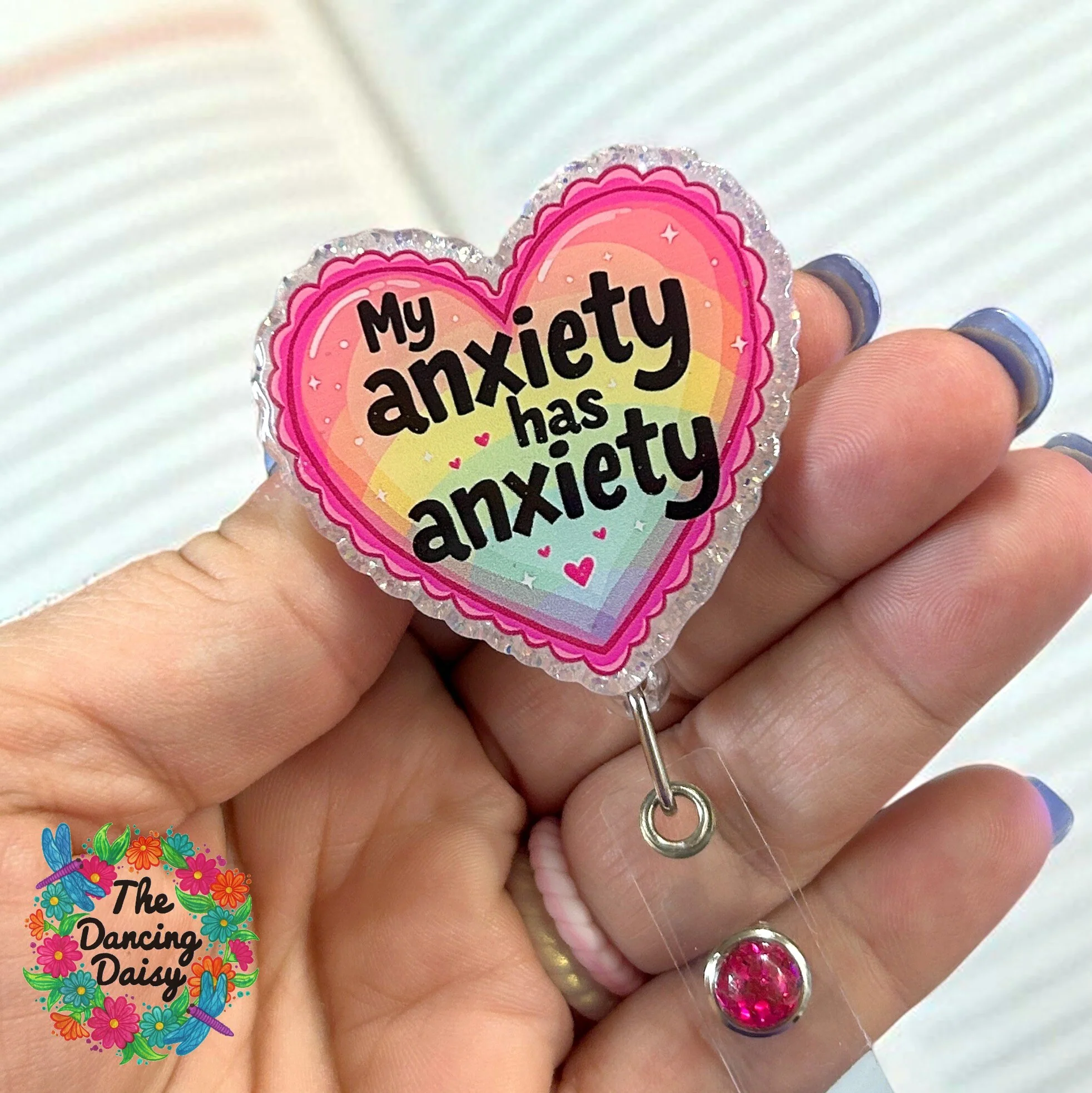 My Anxiety Has Anxiety Decal & Acrylic Blank COMBO - Image 2