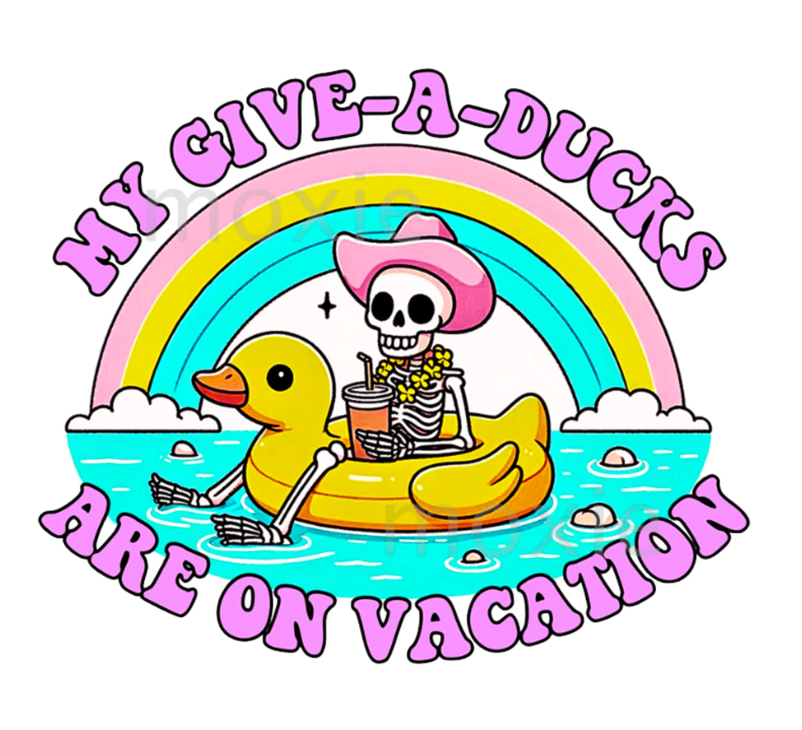 My Give-A-Ducks Decal & Acrylic Blank COMBO