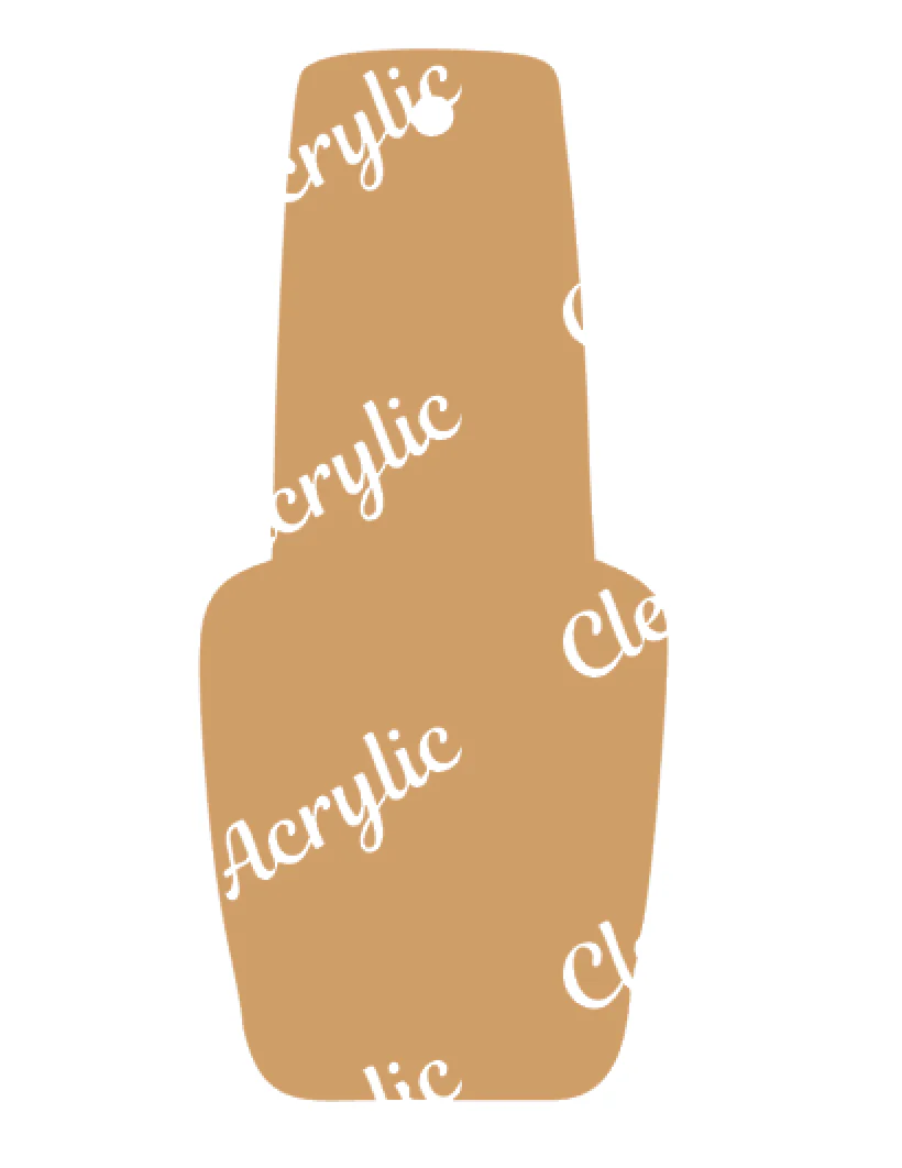 Nail Polish Acrylic Blank