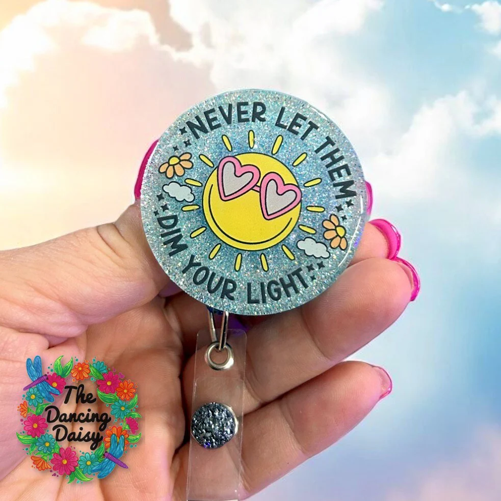 Never Let Them Dim Lights UV DTF Decal - Image 2