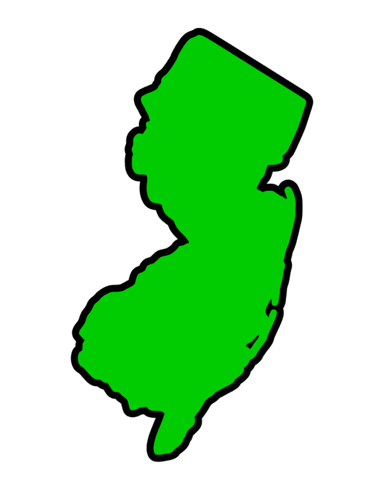 New Jersey Acrylic Blank - Image 2