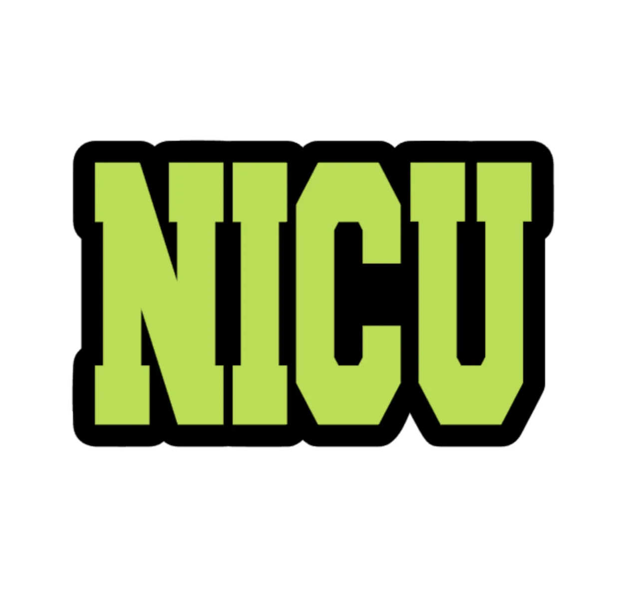 NICU Badge Reel Blank