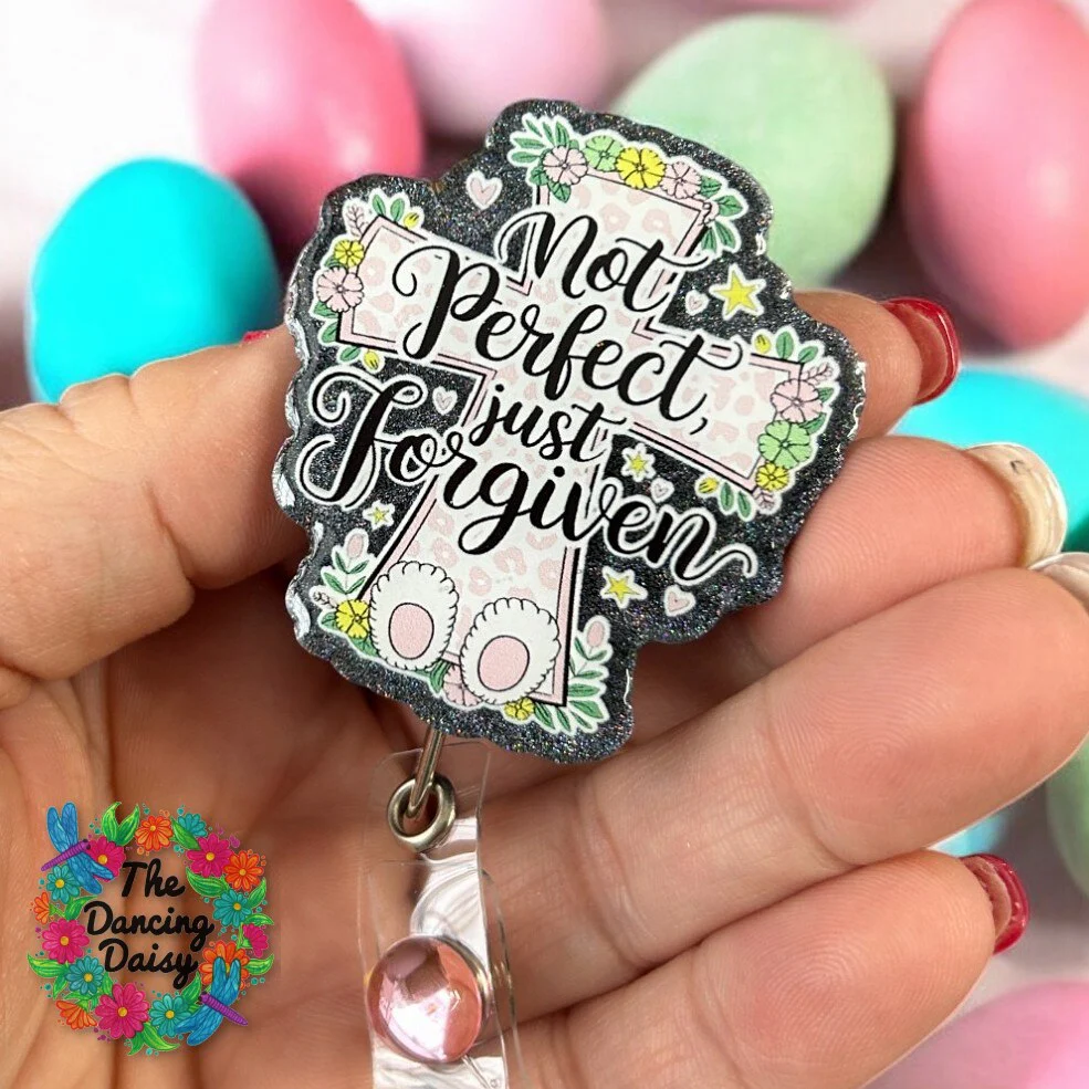 Not Perfect Just Forgiven Decal & Acrylic Blank COMBO - Image 2